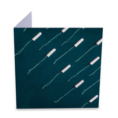 Tampons Greeting Card