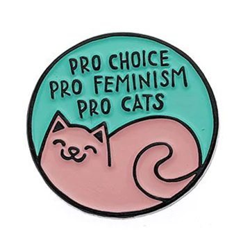 Pro Cats Pro Choice Enamel Pin