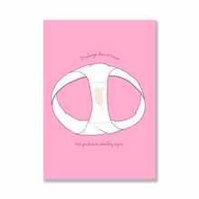 Load image into Gallery viewer, Discharge - Vagina Reminder Postcard
