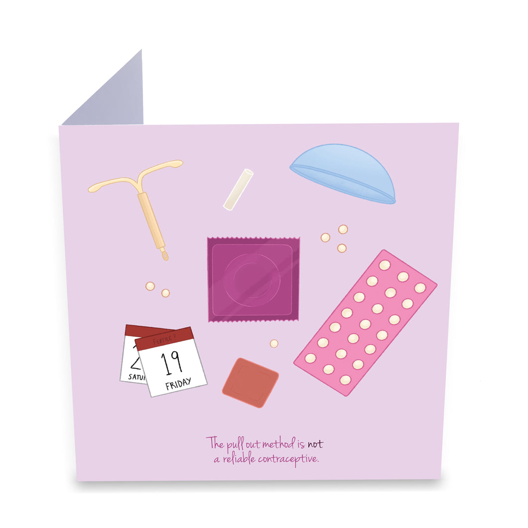 Contraception Greeting Card