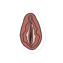 Vulva Vinyl Sticker
