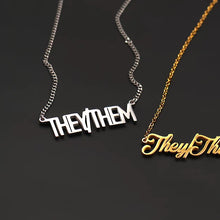 Load image into Gallery viewer, They/Them Necklace
