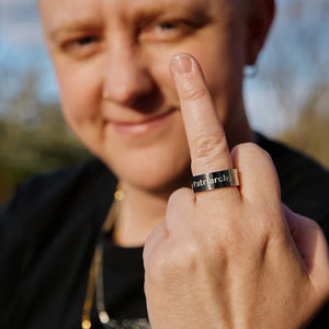 Fuck the Patriarchy Ring