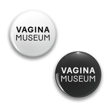 Load image into Gallery viewer, Vagina Museum Logo Pin Badge
