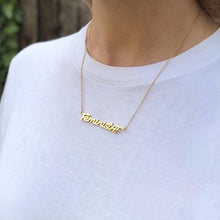 Load image into Gallery viewer, Feminist AF Necklace
