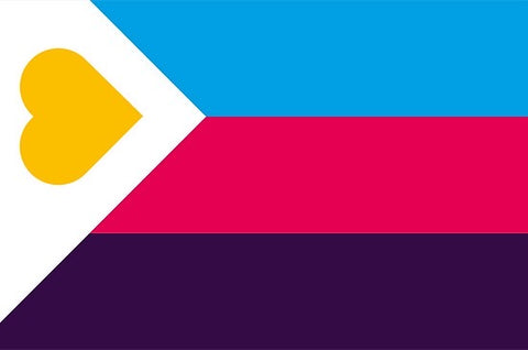 Polyamory Flag Vinyl Sticker