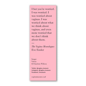 Vulva Illustration Bookmark