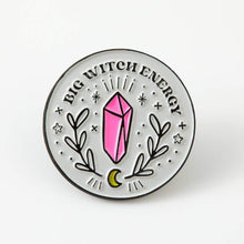 Load image into Gallery viewer, Big Witch Energy Enamel Pin
