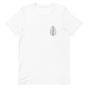 White Vulva T Shirt
