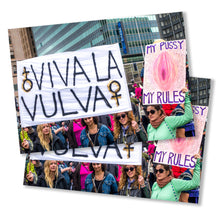 Load image into Gallery viewer, Viva La Vulva Postcard
