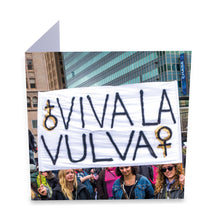 Load image into Gallery viewer, Viva La Vulva Greeting Card
